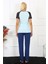 Kadın Kolu Dantelli Penye Pijama Takım 4148 4