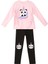 Panda Unicorn Kız Çocuk T-Shirt Tayt Takım 3