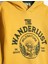 Kapşonlu Sweatshirt Şardonlu İşleme Detaylı Uzun Kollu Pamuklu 2