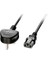 LIN-30433 2 mt Ingiliz Iec To C13 Power Güç Kablosu 1