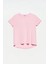 Bisiklet Yaka Basic T-Shirt Toz Pembe 1