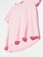 Bisiklet Yaka Basic T-Shirt Toz Pembe 2