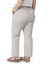 Büyük Beden Beli Lastikli Cepli Gabardin Taş Rengi Pantolon 3