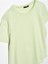 Bisiklet Yaka Basic T-Shirt Mint Yeşili 1