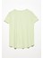 Bisiklet Yaka Basic T-Shirt Mint Yeşili 2