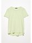 Bisiklet Yaka Basic T-Shirt Mint Yeşili 3