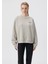 Logo Baskılı Gri Sweatshirt 1611600-70112 3
