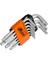 Dexter Retta RAT-7009 9 Parça Delikli Torx Kısa Alyan Takımı 1