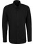 Slim Fit Klasik Yaka Düz Siyah Erkek Gömlek GM1007100471 1