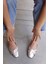 Goldie Silver Düz Casual Kadın Babet 1