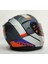 Atom Sv Gorex C12 Mat Tıtanıum Çene Açılır Kask Güneş Vizörlü 4