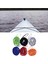 Kayak Paddle Tasması Gerilebilir Sarmal Geniş Uygulama Aksesuarları Dayanıklı Renkli 6 Adet (Yurt Dışından) 5