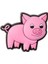 Piggy Pembe Jibbitz 1