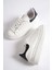 MBMKQ200-BS Kadın Kalın Taban Beyaz/siyah Sneaker & Spor Ayakkabı 2
