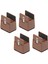 4 Pack Mobilya Yükselticileri Çapı 0.39-1.57 "5 cm Kahverengi 10-37 mm Döşeme Için 600LB Destek (Yurt Dışından) 2