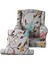 Wingback Sandalye Tek Koltukğı Yemek Sandalyeğı Ev Açık Gri (Yurt Dışından) 1