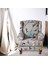 Wingback Sandalye Tek Koltukğı Yemek Sandalyeğı Ev Açık Gri (Yurt Dışından) 5