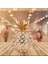 3D Heykel Heykel Süsleri Ananas Için El Yapımı Rhinestone Koleksiyonu (Yurt Dışından) 3