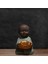 Meditasyon Dekasyon Dekorasyon Mavisi Için Küçük Monk Buda Heykeli Meditasyon Meditasyonu (Yurt Dışından) 5
