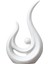 Basit Soyut Phoenix Figürinler Heykel Koleksiyon Dekor Seramik Heykel Beyaz 25CMX14CM (Yurt Dışından) 3