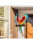 Parrot Heykel Kuş Heykeli Palrot Duvar Dekoru Için Veranda Balkon Dekorasyonu Kırmızı (Yurt Dışından) 4