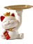 Cat Figurine Tutma Depolama Tepsisi Masa Masaüstü Dekoru Konteyneri Konteyneri (Yurt Dışından) 1