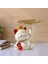 Cat Figurine Tutma Depolama Tepsisi Masa Masaüstü Dekoru Konteyneri Konteyneri (Yurt Dışından) 4