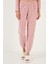Regular Fit Bisiklet Yaka Polar Pijama Takımı Bayan Pijama Takımı 6571007 4