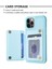 Apple iPhone 11 Pu Deri Kaplamalı Tpu Kasa Kart Tutucu Kickstand Telefon Kapağı (Yurt Dışından) 4