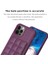 Apple iPhone 11 Pu Deri Kaplamalı Tpu Kasa Kart Tutucu Kickstand Telefon Kapağı (Yurt Dışından) 3