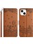 Baskılı Duvar Kedileri Apple iPhone 14 Telefon Deri Kılıfı, Cüzdan Stand Tam Koruma Kapağı Kayış (Yurt Dışından) 2