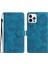 Apple iPhone 13 Pro Pu Deri Deri Flip Stand Kapak Cüzdanlı Telefon Kılıfı (Yurt Dışından) 1