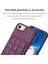 Apple iPhone 6 / 6s / 7/8 / Se (2020) / Se (2022) Kickstand Deri+Tpu Telefon Kapağı Kart Tutucu Kılıfı (Yurt Dışından) 3