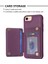 Apple iPhone 6 / 6s / 7/8 / Se (2020) / Se (2022) Kickstand Deri+Tpu Telefon Kapağı Kart Tutucu Kılıfı (Yurt Dışından) 4