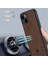 Apple iPhone 14 Telefon Kasası Desteği Manyetik Araba Montajı Pu Deri Kaplı Pc+Tpu Kapağı (Yurt Dışından) 2