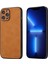 Apple iPhone 13 Pro Shock Proof Telefon Kapağı Pu Deri Kaplamalı Tpu Kılıfı (Yurt Dışından) 1