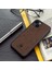 Apple iPhone 14 Telefon Kasası Desteği Manyetik Araba Montajı Pu Deri Kaplı Pc+Tpu Kapağı (Yurt Dışından) 4