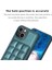 Apple iPhone 13 /14 Pu Deri Kaplamalı Tpu Kapak Kart Yuvaları Kickstand Telefon Kılıfı (Yurt Dışından) 3