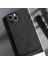Apple iPhone 14 Pro Pu Deri Kaplamalı Pc+Tpu Kasa Desteği Manyetik Araç Montajı (Yurt Dışından) 5