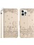 Apple iPhone 14 Pro Cüzdan Telefon Kılıfı, Stand Pu Deri Duvar Kedileri Straps ile Baskalı Kapak (Yurt Dışından) 2