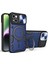 Apple iPhone 14 Slide Kamera Kapağı Arka Kapak Pc+Tpu Telefon Kılıfı ile Rotatable Kickstand (Yurt Dışından) 1