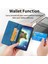 Apple iPhone 14 Pro Max Rfıd Engelleme Telefon Kılıfı Pu Deri Cüzdan Stand Iş Kapağı (Yurt Dışından) 5