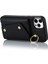 Apple iPhone 12 Pro Ring Kickstand Pu Deri Kaplamalı Tpu Arka Kapak Fermuarlı Cüzdanlı Telefon Kasası (Yurt Dışından) 3
