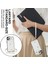 Apple iPhone 12 Pro Ring Kickstand Pu Deri Kaplamalı Tpu Arka Kapak Fermuarlı Cüzdanlı Telefon Kasası (Yurt Dışından) 5