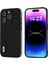 Apple iPhone 14 Pro Max Slim Fit Telefon Kılıfı Pu Deri Kaplamalı Pc+Tpu Karbon Fiber Doku Kapağı (Yurt Dışından) 1