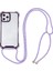 Apple iPhone 12 /12 Pro Acric ve Tpu Temiz Telefon Caseanti-Collision Koruma Kapağı Lanyard ile (Yurt Dışından) 1
