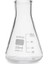 Cam Erlen 50 mL - Dereceli Erlenmeyer Flask - Dar Boyunlu - Isıya Dayanıklı 2