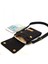 Kanvas Flip Crossbody Çanta: Cep Telefonu Kılıfı, (Yeni Siyah) (Yurt Dışından) 4