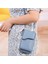 Mavi Deri Omuz Çantası: Crossbody Cep Telefonu Cüzdanı (Yurt Dışından) 5