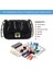 Kapitone Tasarım El Çantaları: Küçük Crossbody Clutch (Yurt Dışından) 4
